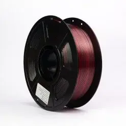 Filamento PLA Silk Duo Preto e Vermelho