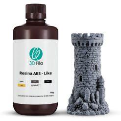 Resina 3D ABS-Like Cinza