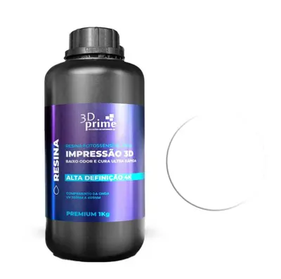 Resina Premium Alta Resolução 8K Branco