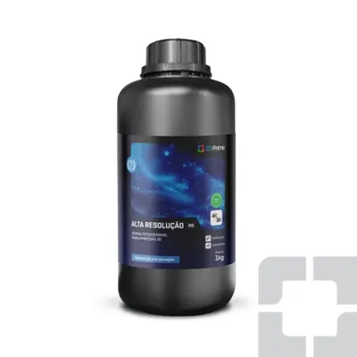 Resina Premium Alta Resolução 8K Cinza Claro