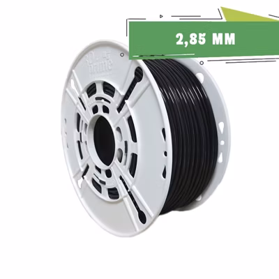 Filamento Abs Premium Preto 2,85mm 1kg