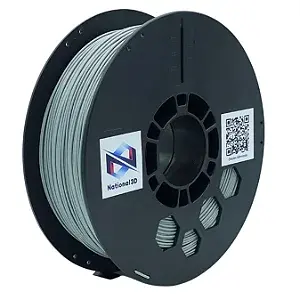 Filamento TPU FLEX SHORE 95A | CINZA CLARO | 1,75mm | 1kg