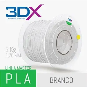 Filamento PLA HT 2kg 1,75 Branco BIG
