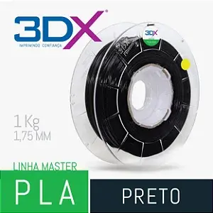 Filamento PLA HT 1kg 1,75 Preto