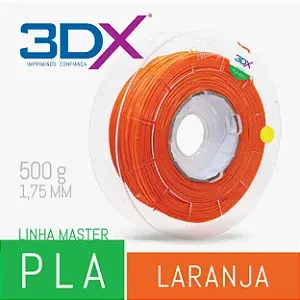 Filamento PLA HT 500g 1,75 Laranja