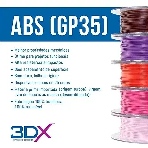 Filamento ABS HI 1kg 1,75 Magenta