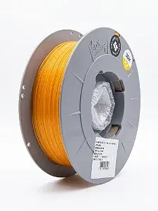 Filamento PLA HT 500g 1,75 Laranja Claro Metal