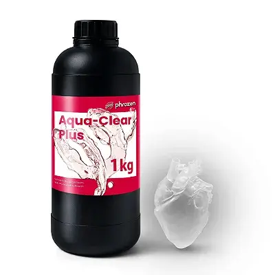 Resina 3D Industrial Phrozen Aqua Clear Plus 1kg #PromoX