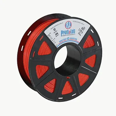 Filamento ABS Vermelho 2,85mm 1Kg PrintaLot