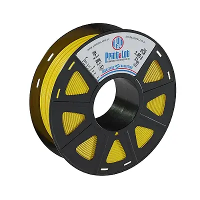 Filamento PLA Amarelo 2,85mm 1Kg PrintaLot