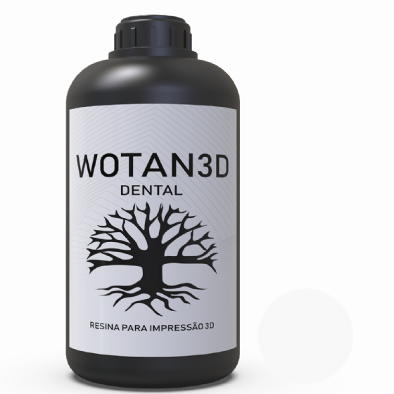Resina para impressão 3D - DENTAL MODELOS BRANCO - 1kg