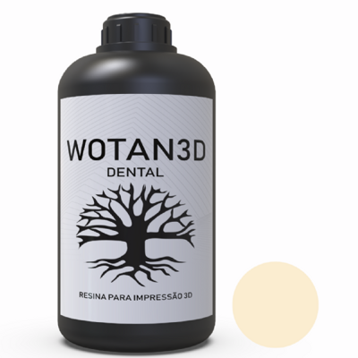 Resina para impressão 3D - DENTAL MODELOS BEGE CLARO - 1kg