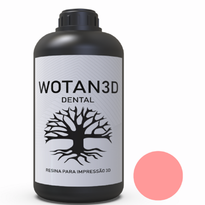 Resina para impressão 3D - DENTAL MODELOS ROSA  - 1kg