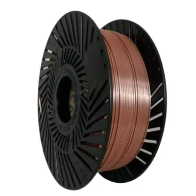 Filamento  PLA Silk Marrom Cacau