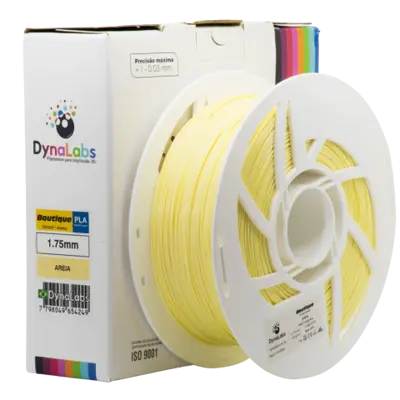 Filamento PLA Boutique Areia DynaLabs 1.75mm 1Kg