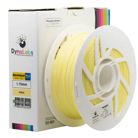 Filamento PLA Boutique Areia DynaLabs 1.75mm 1Kg