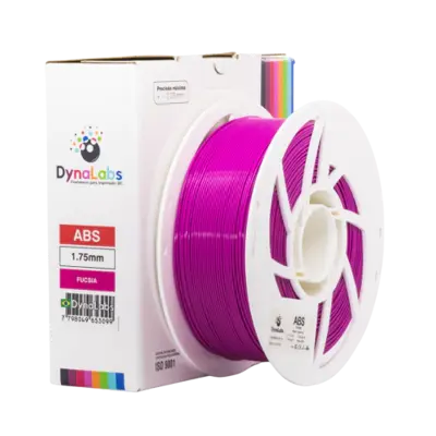 Filamento ABS Fúcsia DynaLabs 1.75mm 1Kg