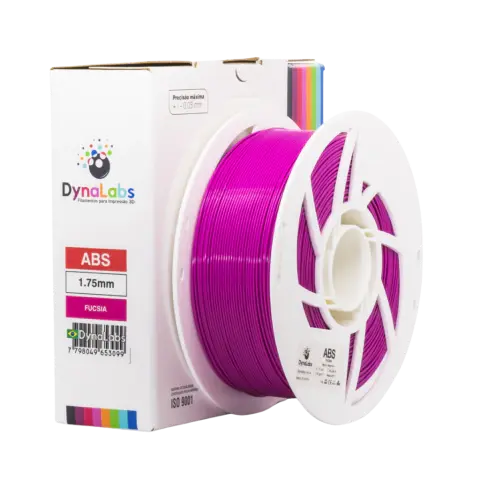 Filamento ABS Fúcsia DynaLabs 1.75mm 1Kg