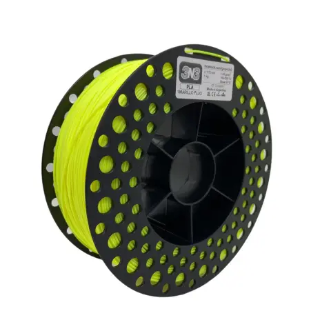 Filamento PLA 3N3 Amarelo Fluo 1.75mm 1KG