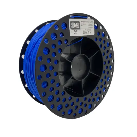 Filamento PLA 3N3 Azul 1.75mm 1KG