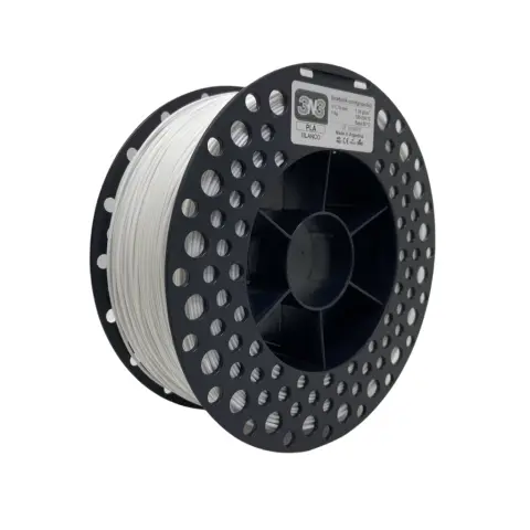Filamento PLA 3N3 Branco 1.75mm 1KG