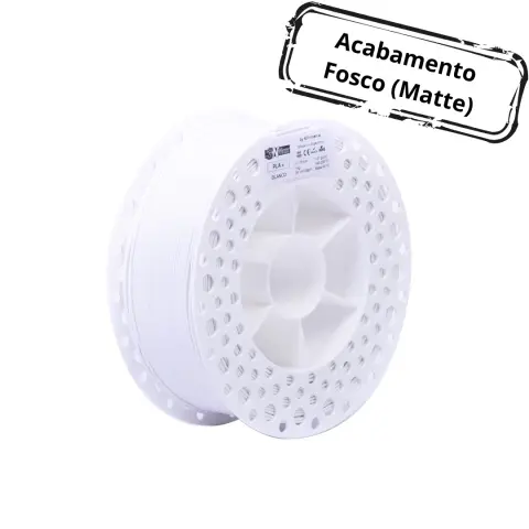 Filamento PLA+ Matte 3NMax 1.75mm 1Kg Branco