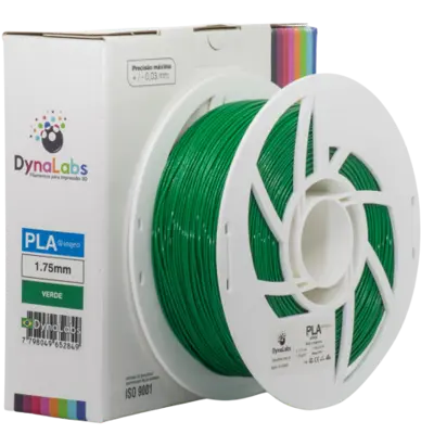 Filamento PLA Verde DynaLabs 1.75mm 1Kg