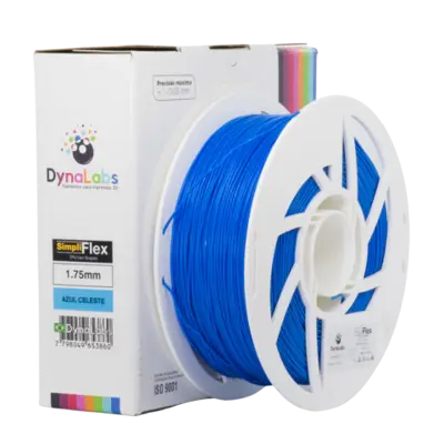 Filamento Simpliflex Azul Celeste DynaLabs 1.75mm 1Kg
