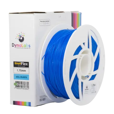Filamento Simpliflex Azul Celeste DynaLabs 1.75mm 1Kg