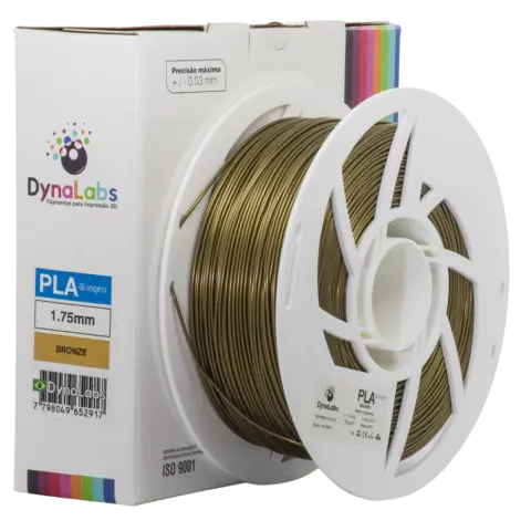 Filamento PLA Bronze DynaLabs 1.75mm 1Kg