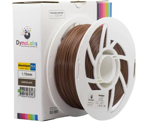 Filamento PLA Boutique Chocolate DynaLabs 1.75mm 1Kg