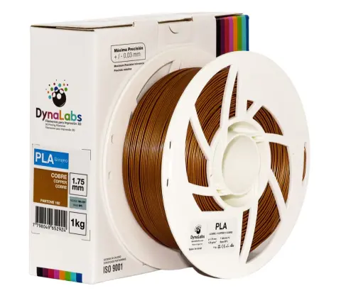Filamento PLA Cobre DynaLabs 1.75mm 1Kg