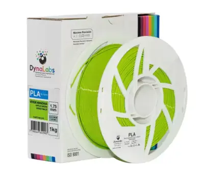 Filamento PLA Verde Maçã DynaLabs 1.75mm 1Kg