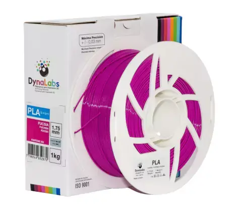 Filamento PLA Fúcsia DynaLabs 1.75mm 1Kg