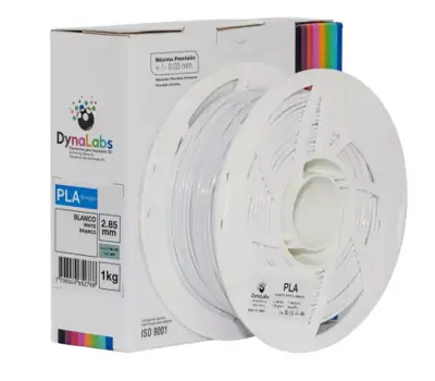 Filamento PLA Branco DynaLabs 2.85mm 1Kg