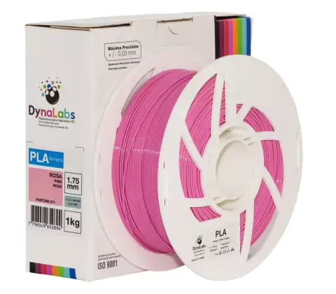 Filamento PLA DynaLabs Rosa 1.75mm 1Kg