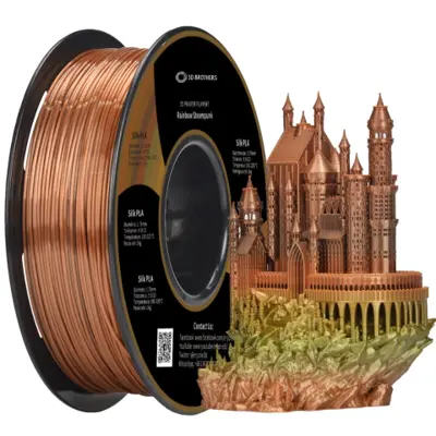 PLA Silk Steampunk Rainbow