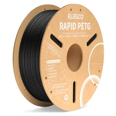 Filamento PETG RAPID Elegoo + 1.75 Mm - Preto