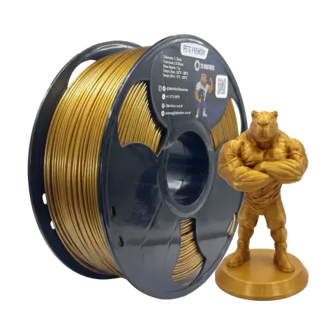 FILAMENTO 3D PETG PREMIUM 1KG 1,75 MM - DOURADO