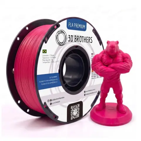 FILAMENTO 3D PLA PREMIUM - 1,75 MM PINK