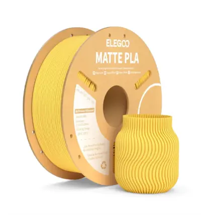 FILAMENTO 3D PLA MATTE 1KG 1,75MM - SUNSHINE YELLOW