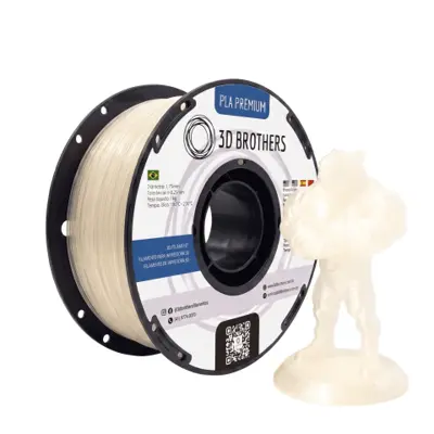 FILAMENTO 3D PLA PREMIUM 1,75 MM - INCOLOR — 3D BROTHERS