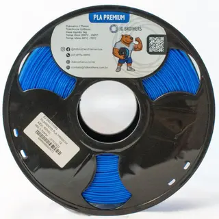 FILAMENTO 3D ABS PREMIUM 1KG - 1,75 MM - AZUL ROYAL