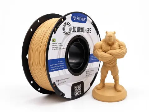 FILAMENTO 3D PLA PREMIUM 1,75 MM - BEGE SKIN 2