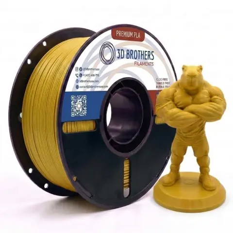 FILAMENTO 3D PLA HS YELLOW GOLD 1,75MM 1KG