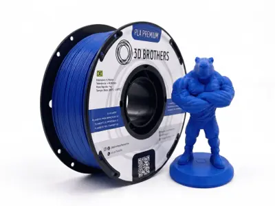 FILAMENTO 3D PLA PREMIUM 1,75 MM - AZUL ROYAL