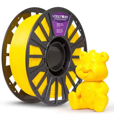 Filamento PLA Amarelo High Speed Premium - 1Kg