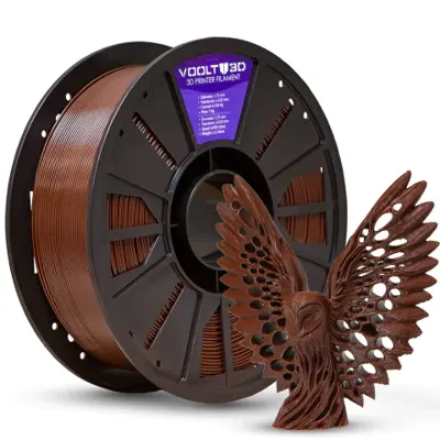 Filamento PETG HF Marrom High Fluidity Premium - 1Kg