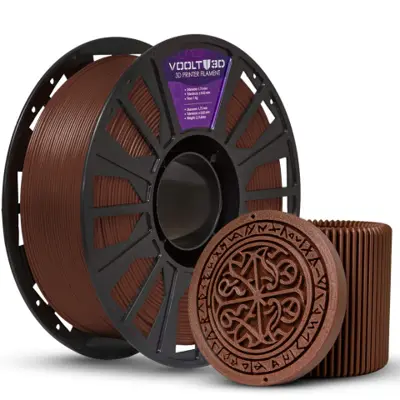 Filamento PLA Marrom High Speed Premium - 1Kg