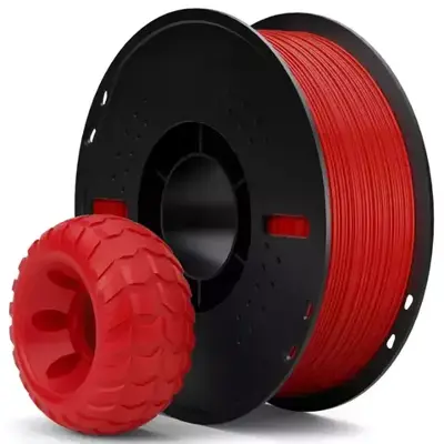 Elegoo Filamento TPU 95A Vermelho Premium - 1Kg